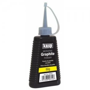 Image of Kasp 50g Dry Microfine Graphite Powder Lock and Padlock Lubricant