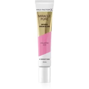 Image of Max Factor Miracle Pure Cream Blush Shade 01 Radiant Rose 15 ml