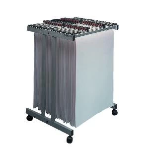 Image of Vistaplan A1 Plan Hanger Trolley Carrier Grey Hangers not included TA1