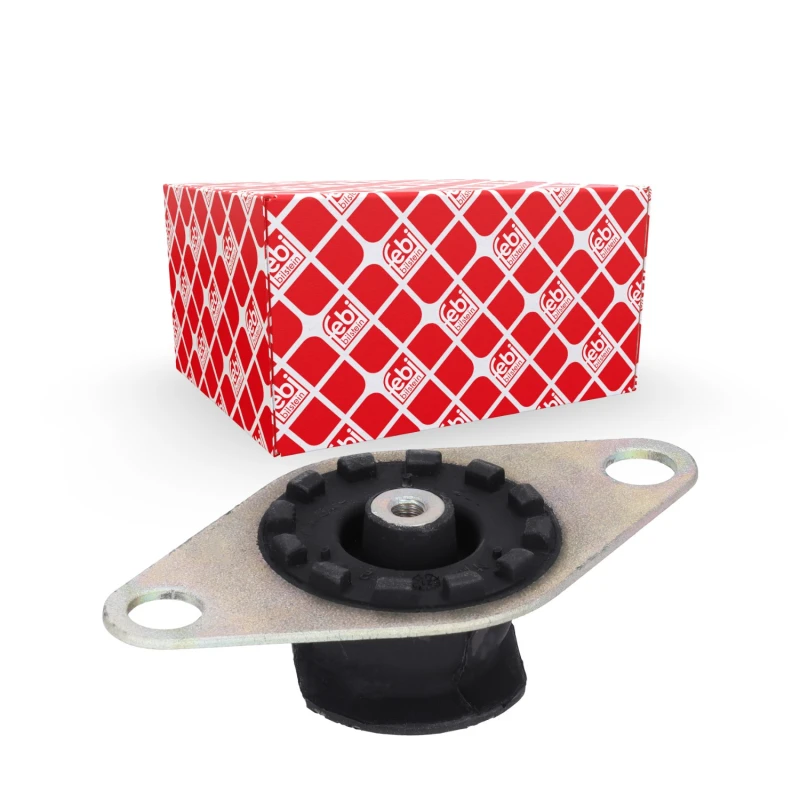 Image of FEBI BILSTEIN 12734 Engine mount Rear, Rubber-Metal Mount Engine Mounting (247)