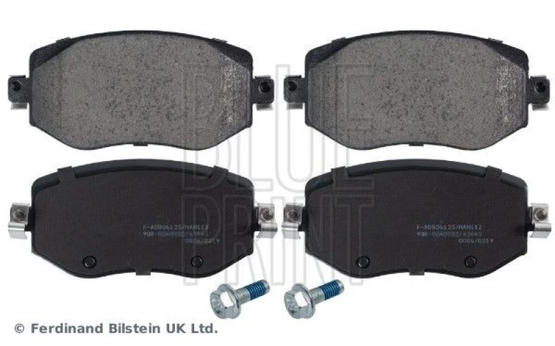 Image of Blue PRINT Brake pad set Blue PRINT ADBP420003
