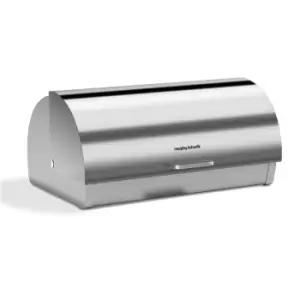 Morphy Richards Bread Bin Roll Top - Stainless Steel