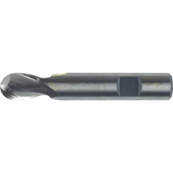 Image of 16.00MM Series 11 HSS-Co 2 Flute Weldon Shank Short Series Ball Nose Slot Drills - Uncoated