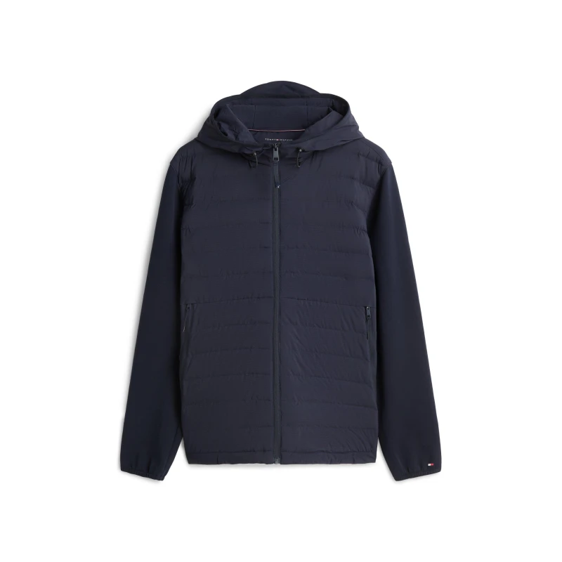 Image of Tommy Hilfiger Mens MixMedia Hybrid Jacket Desert Sky male S