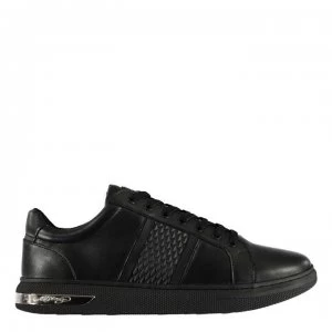 Image of Ed Hardy Hardy Blade Trainers - Black/Gold