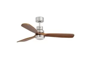 image of Lantau Ceiling Fan 132cm Matt Black 3 Blades