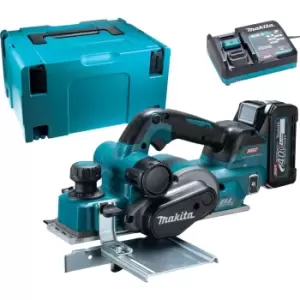 image of Makita KP001G 40v Max XGT Cordless Brushless Planer 1 x 2.5ah Li-ion Charger Case