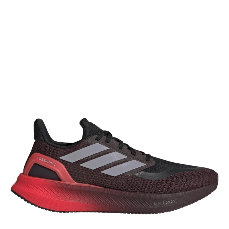 Image of adidas Mens Pureboost Runners Aurr/Glogry/Red male 6 (39.3)
