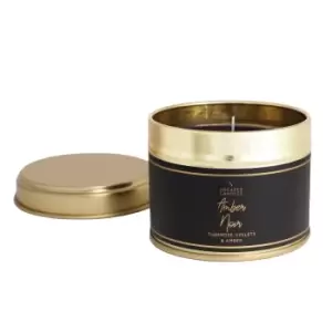 image of Amber Noir Gold Tin Candle