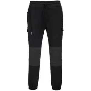 image of Portwest T803BKRS - sz S KX3 Flexi Trouser - Black - Black