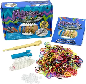 image of Rainbow Loom Bands Monster Tail Kit