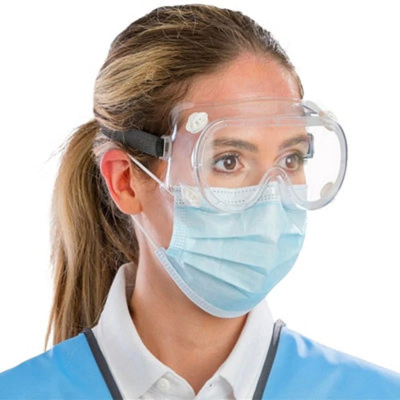 Image of Result Result Safety Goggles in Clear Clear One Size Unisex 5059444965340