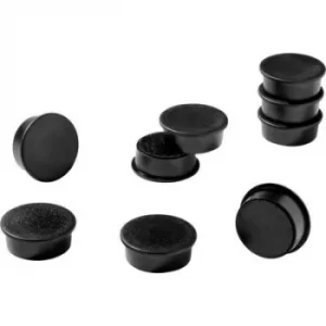 Image of Durable Magnets 37mm 1000P Bulk Pack Black
