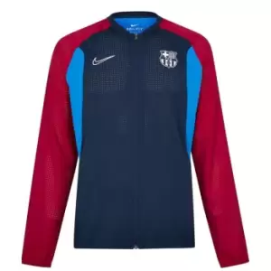 Image of Nike FC Barcelona Academy Tracksuit Top Mens - Blue