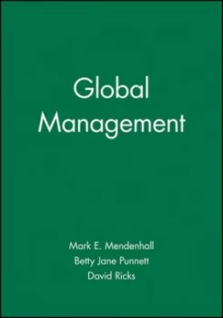 Image of Global Management by Mark E. Mendenhall Hardback