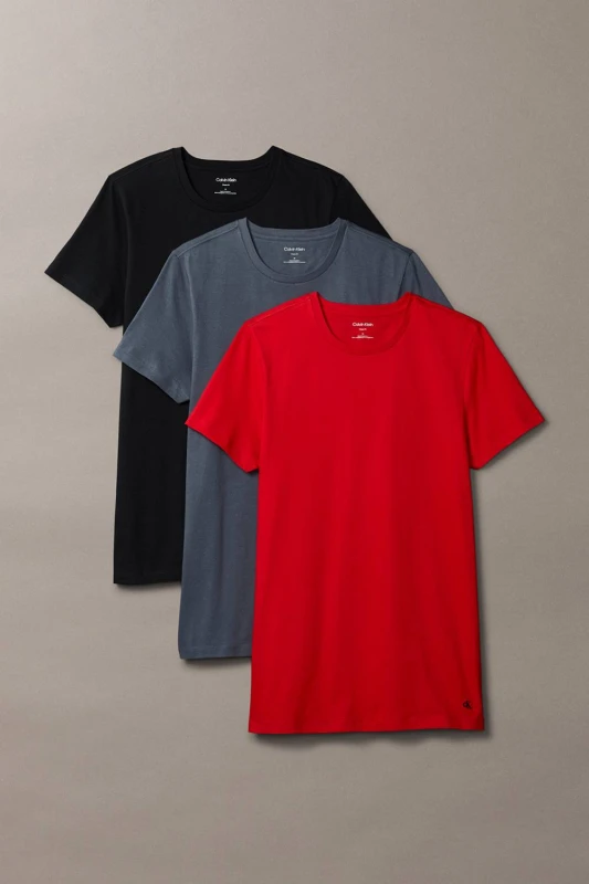 Image of Debenhams Debenhams Men Cotton T-Shirts 3 Pack - Turbulence Adrenaline Rush Black Size: Medium Black M Male 8721187614973