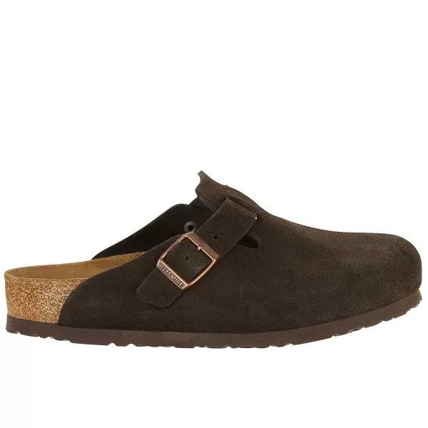 image of Birkenstock Boston Vl Sfb Mocha, Mocca