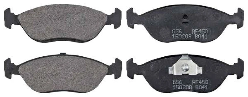 Image of A.B.S. 36762 Brake pad set without integrated wear sensor Brake Pad Set,disc brake (402)