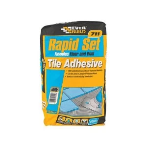 Everbuild Rapid Set Flexiplus Tile Adhesive 10kg