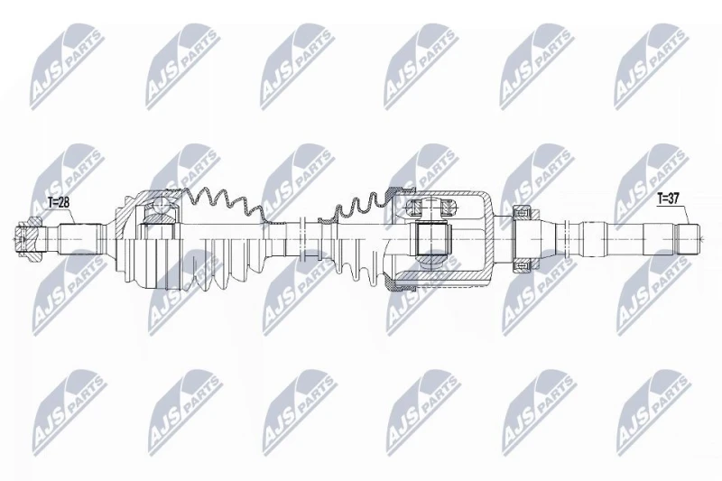 Image of NTY Drive shaft NTY NPW-CT-121