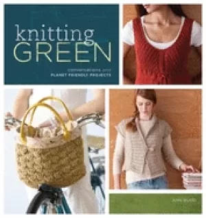 Image of knitting green