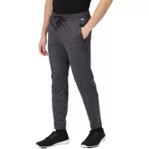 Image of Regatta Mens Carstol Marl Stretch Walking Trousers 30R - Waist 30' (76cm) Inside Leg 31