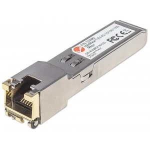 image of Intellinet Gigabit RJ45 Copper SFP Optical Transceiver Module 1000Base-T (RJ-45) port 100m Equivalent to Cisco GLC-T Three Year Warranty