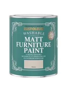 image of Rust-Oleum Matt Finish 750 Ml Furniture Paint - Hessian