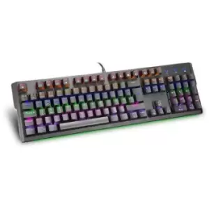 image of SpeedLink VELA Corded, USB Gaming keyboard Backlit, Multimedia buttons German, QWERTZ, Windows Black