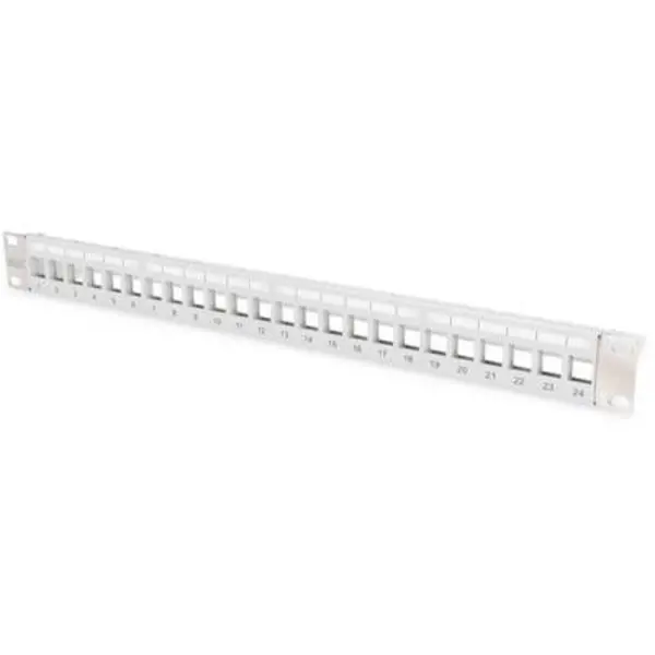 image of Digitus 24 ports Network patch panel 483mm (19) Unequipped 1 U DN-91410-LF