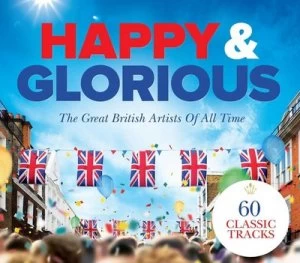 image of Happy & Glorious The Great British Artists of All Time by Various Artists CD Album