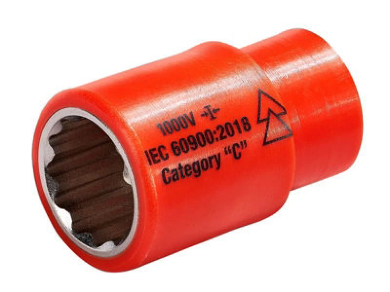 Image of ITL 3/8" Drive Insulated Bi Hexagon Socket 3/8" 17mm 01730
