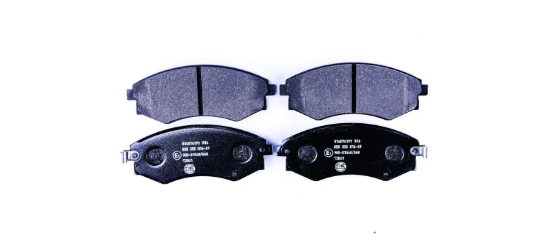 Image of HELLA Brake pad set HELLA 8DB 355 016-691