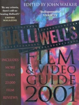 Image of Halliwells Film and Video Guide 2001 by Leslie Halliwell and John Walker Book