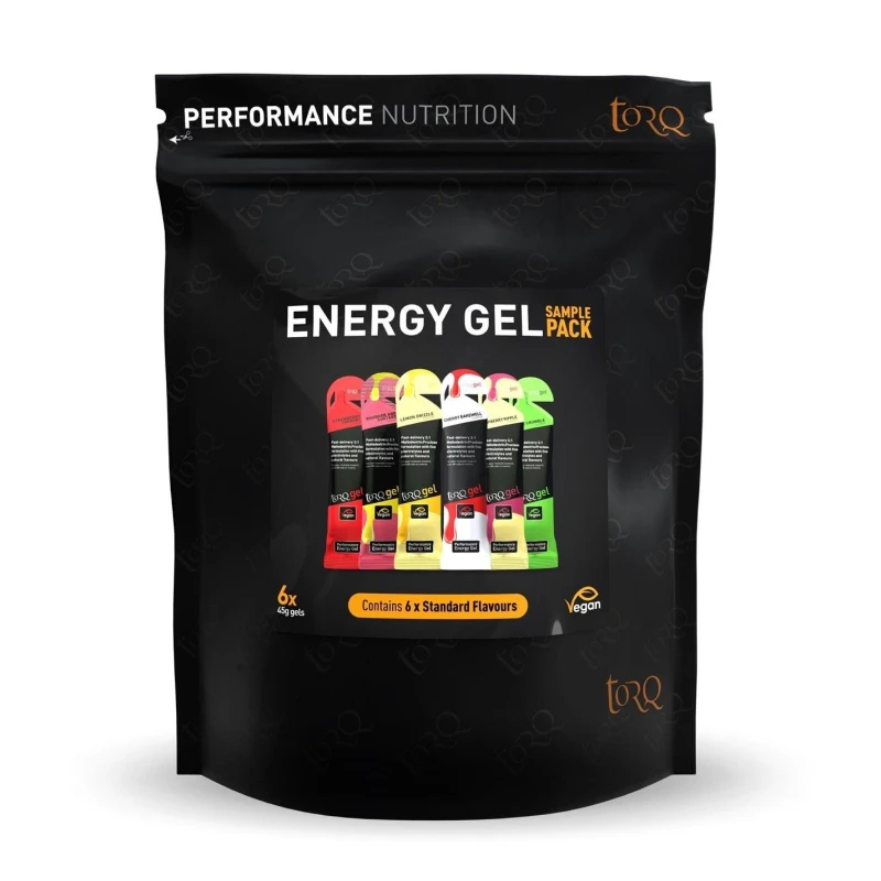 Image of TORQ Gel Taster Pack 6 Flavours NO SIZE NO COLOUR