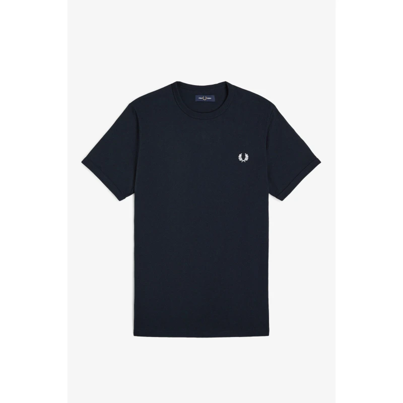 Image of Fred Perry Ringer T-Shirt Navy 608 male S