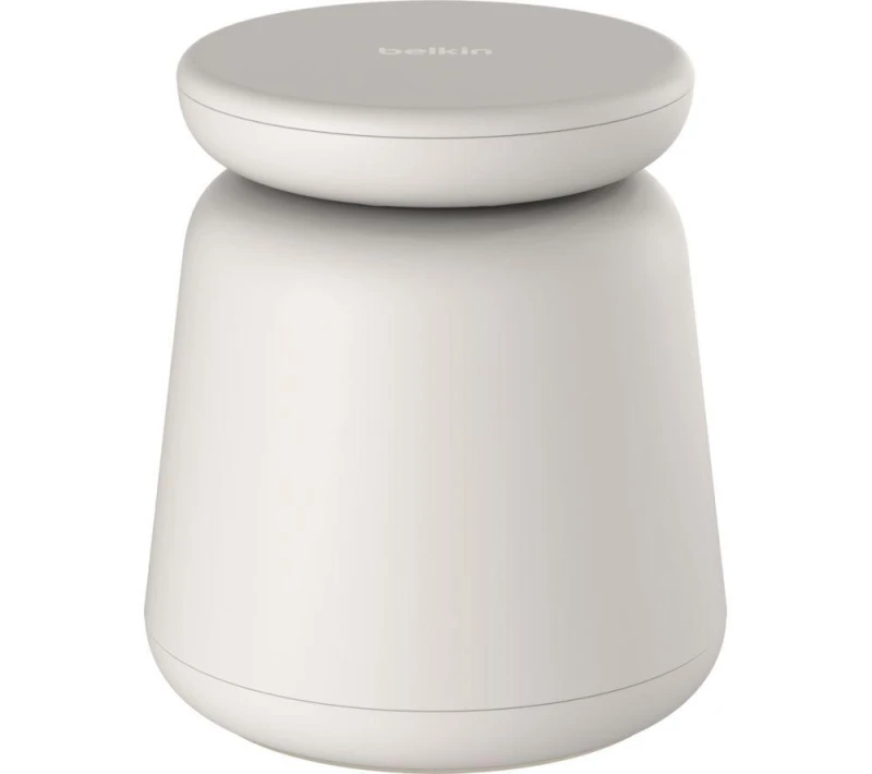 Image of BELKIN BoostCharge Pro Qi2 2-in-1 Magnetic 15 W Wireless Charger - Sand, Silver/Grey,Black 745883887910