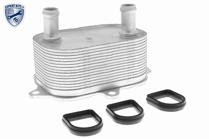 Image of VEMO V15-60-6091 Oil Cooler EXPERT KITS + with gasket/seal, without filter Oil Cooler,engine oil (469)