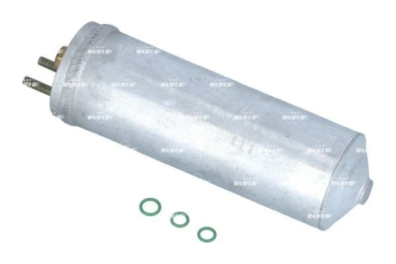 Image of NRF 33256 Receiver Drier EASY FIT Aluminium, with seal ring, with gaskets/seals Aluminium Dryer,air conditioning (851)