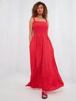 Image of Joe Browns Polly Jersey Dress Pink, Size 12, Women