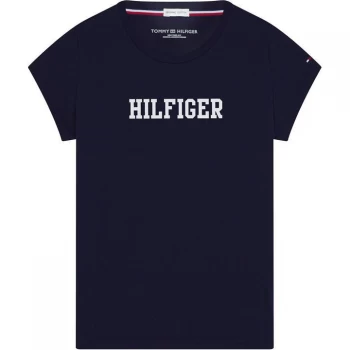 Image of Tommy Bodywear Cn Tee Ss Hilfiger - Desert Sky