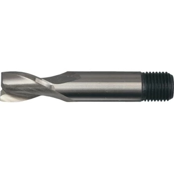 image of 17.00MM HSS-Co 5% 2 Flute Threaded Shank Short Series Slot Drill - Sherwood