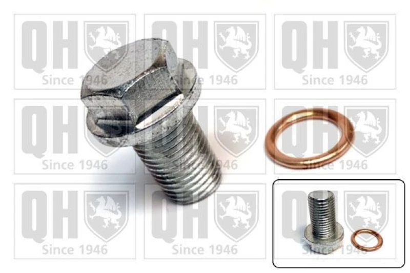 Image of QUINTON HAZELL Oil sump plug QUINTON HAZELL QOC1047