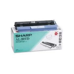 Image of Sharp AL80TD Black Laser Toner Ink Cartridge