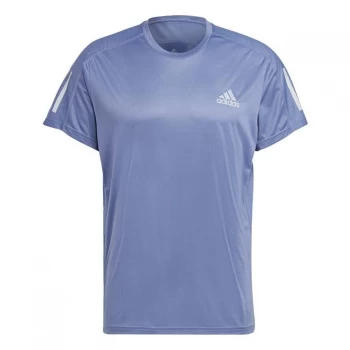 Image of adidas Own the Run T-Shirt Mens - Orbit Violet