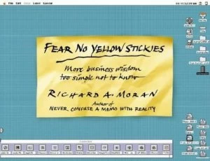 Image of Fear No Yellow Stickies by Richard a Moran Paperback