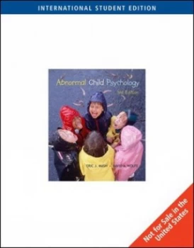 Image of Abnormal Child Psychology by David Wolfe Paperback