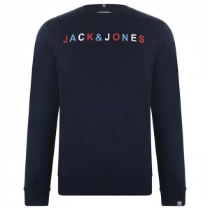 Image of Jack and Jones Multi Coloured Sweatshirt - Total Eclipse