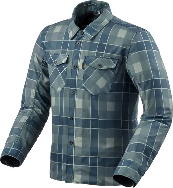 Image of REV'IT! Bison 2 H2O Overshirt Dark Navy Size XL
