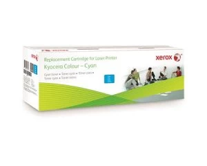 Image of Xerox Kyocera TK590 Cyan Laser Toner Ink Cartridge